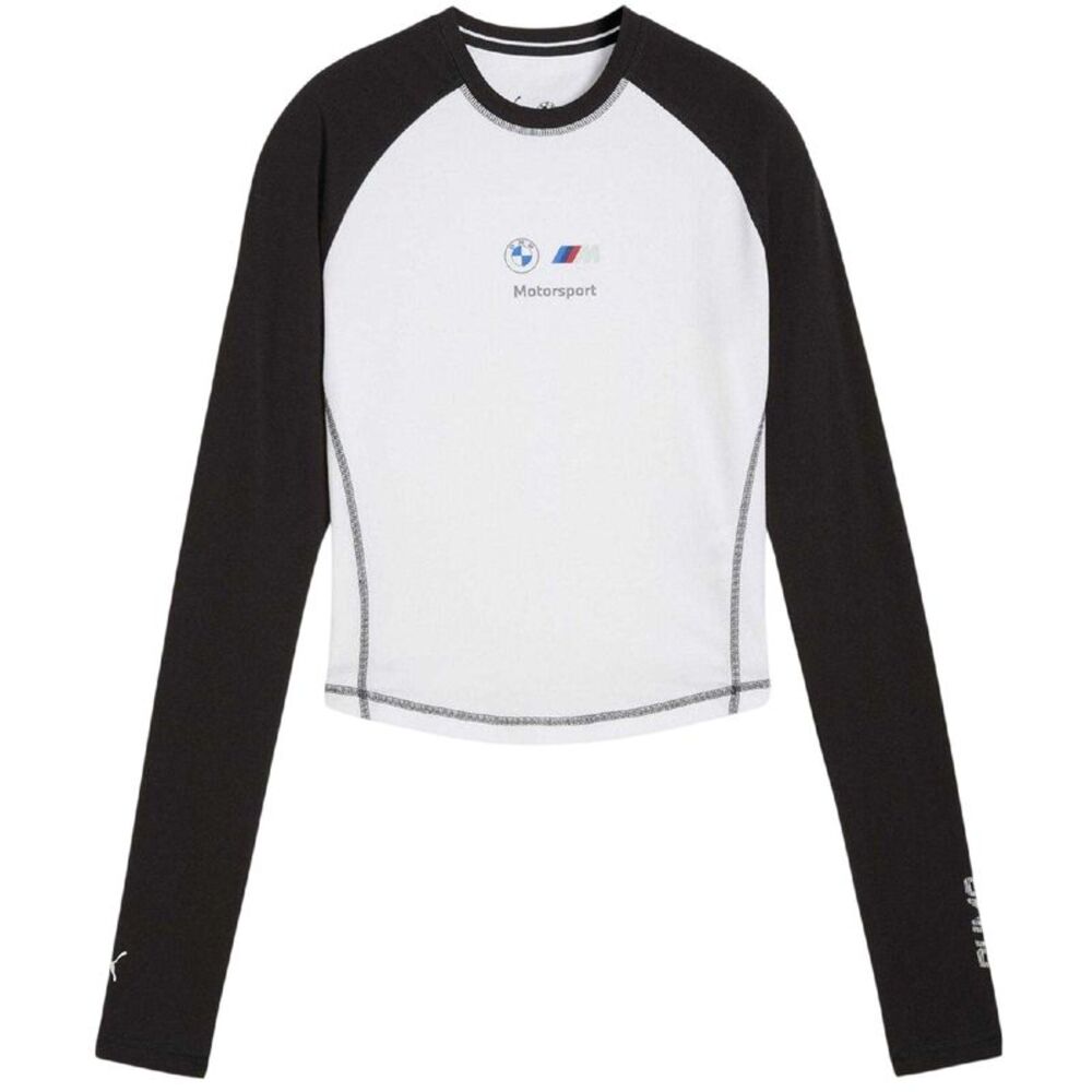 Puma Womens/Ladies Motorsport Long-Sleeved T-Shirt / Puma White